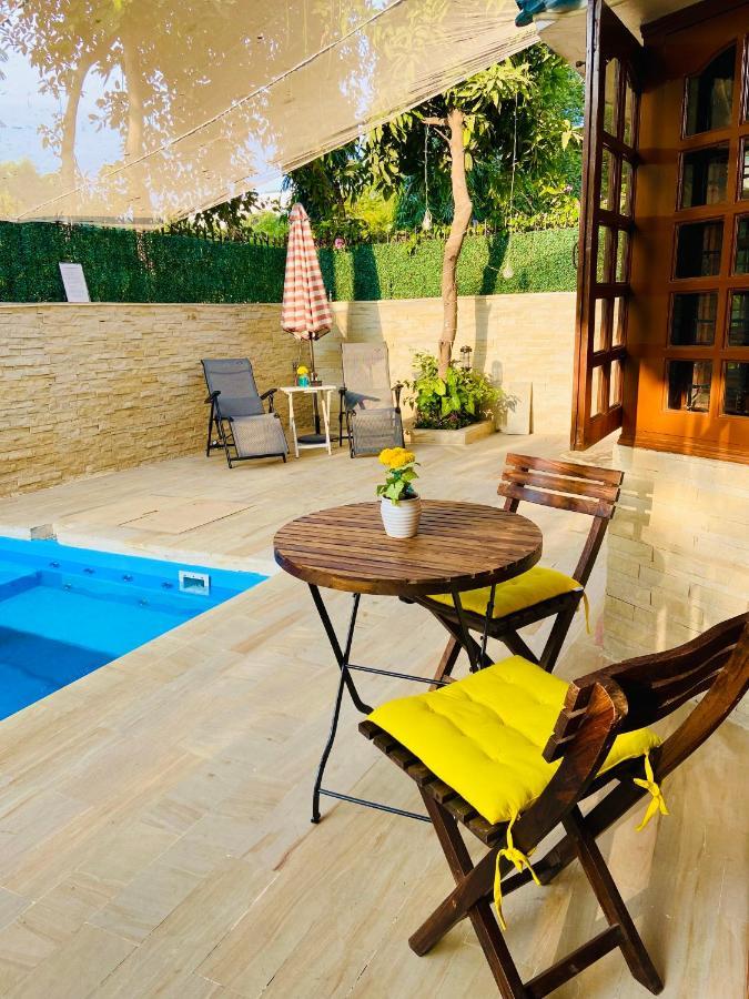 Roshani Pool Villa Gurgaon - 7Br #Privatepool #Villa #Bungalow #Garden #Staycation Exterior foto